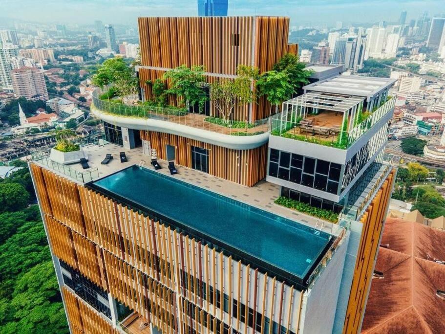 Klcc Towerviewsty5Pax At Ceylonzsuites Kuala Lumpur Exterior foto